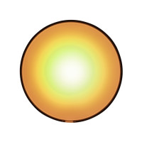 Produktbild för Philips Hue Go - skrivbordslampa - LED - 6 W - 16 miljoner färger - 2000-6500 K - vit