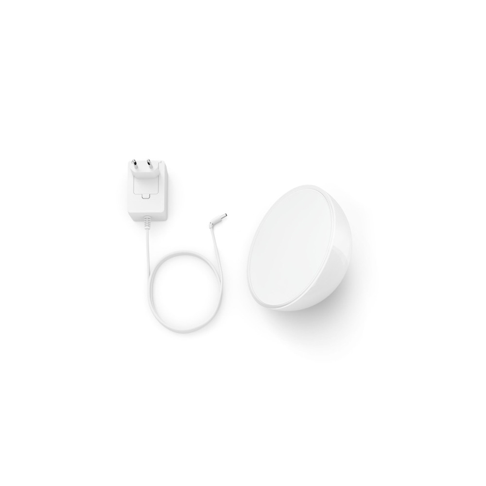 Produktbild för Philips Hue Go - skrivbordslampa - LED - 6 W - 16 miljoner färger - 2000-6500 K - vit