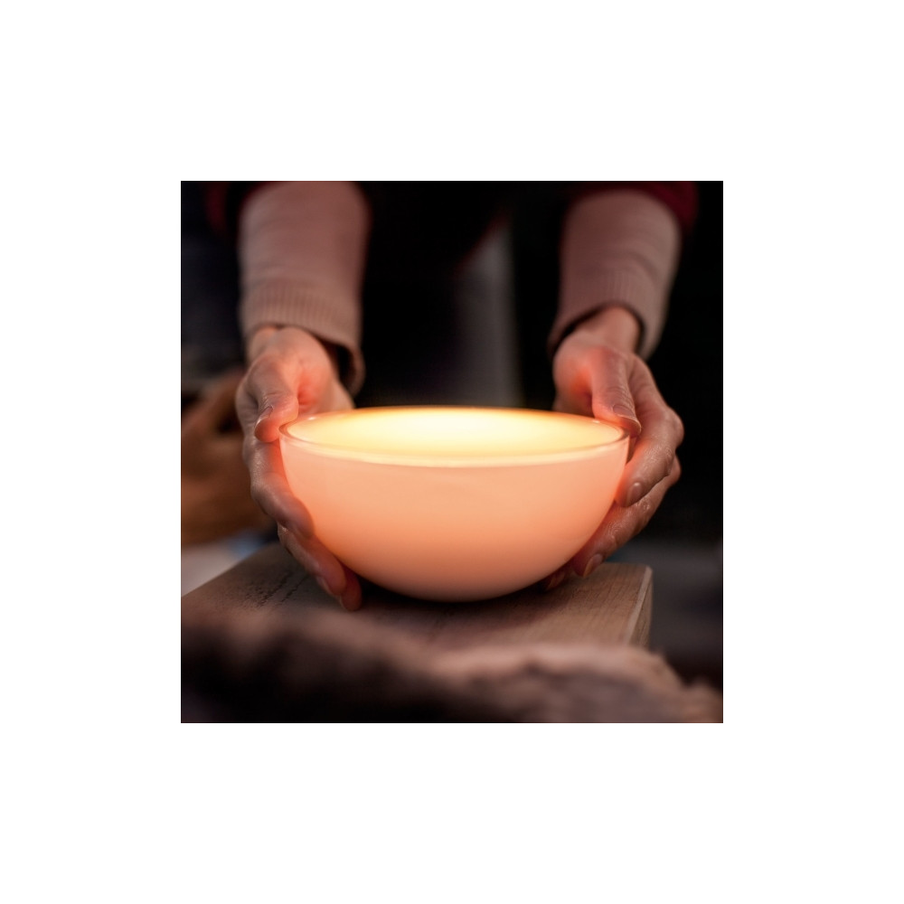 Produktbild för Philips Hue Go - skrivbordslampa - LED - 6 W - 16 miljoner färger - 2000-6500 K - vit