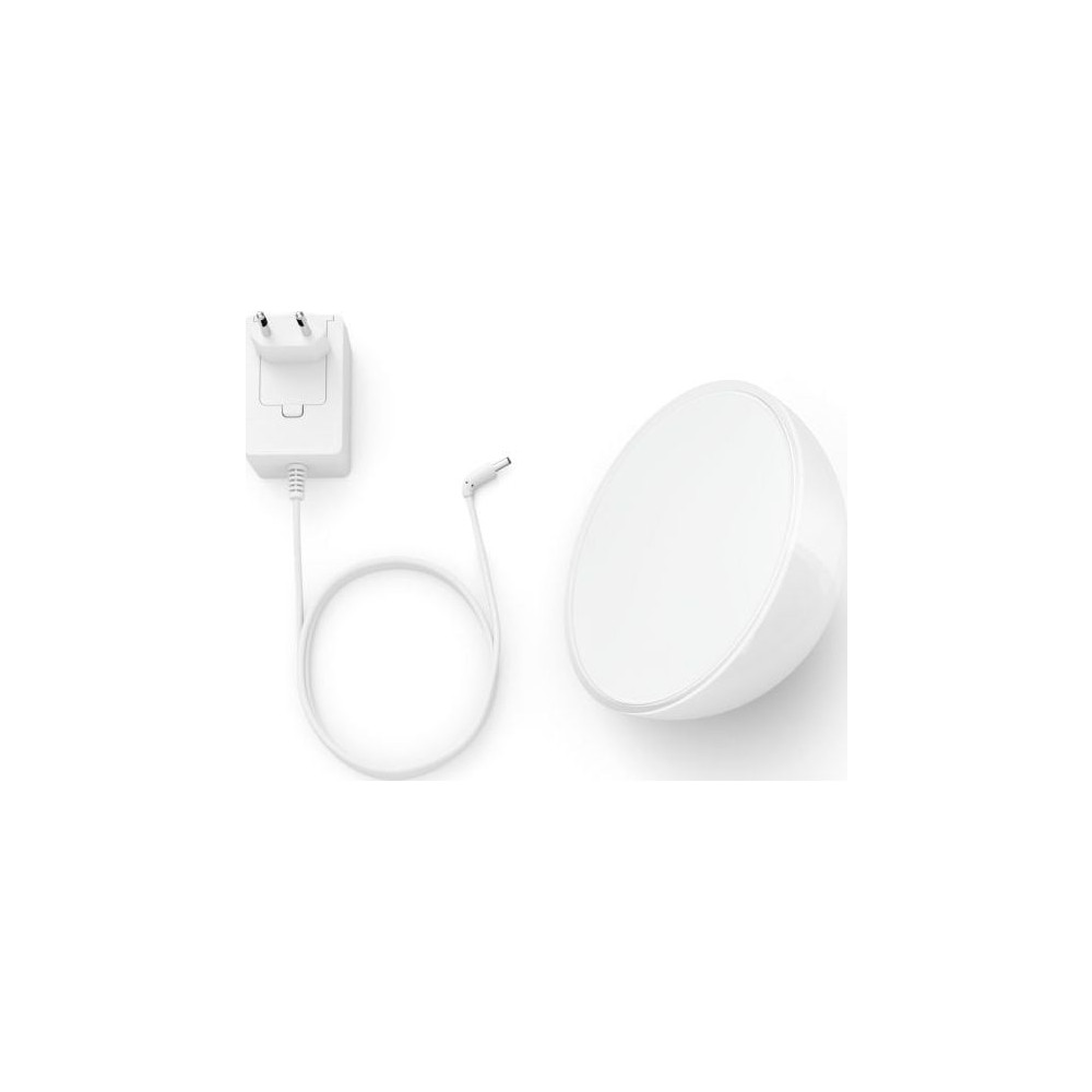 Produktbild för Philips Hue Go - skrivbordslampa - LED - 6 W - 16 miljoner färger - 2000-6500 K - vit