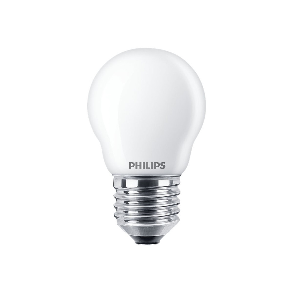 Produktbild för Philips LED Classic - LED-glödlampa - form: P45 - E27 - 4.3 W - varmt vitt ljus - 2700 K