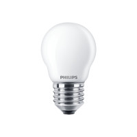 Produktbild för Philips LED Classic - LED-glödlampa - form: P45 - E27 - 4.3 W - varmt vitt ljus - 2700 K