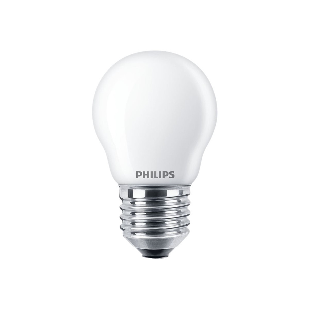 Produktbild för Philips LED Classic - LED-glödlampa - form: P45 - E27 - 4.3 W - varmt vitt ljus - 2700 K