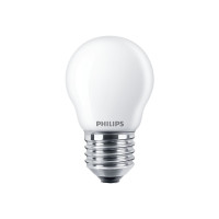 Produktbild för Philips LED Classic - LED-glödlampa - form: P45 - E27 - 4.3 W - varmt vitt ljus - 2700 K