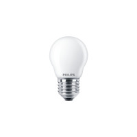 Produktbild för Philips LED Classic - LED-glödlampa - form: P45 - E27 - 4.3 W - varmt vitt ljus - 2700 K