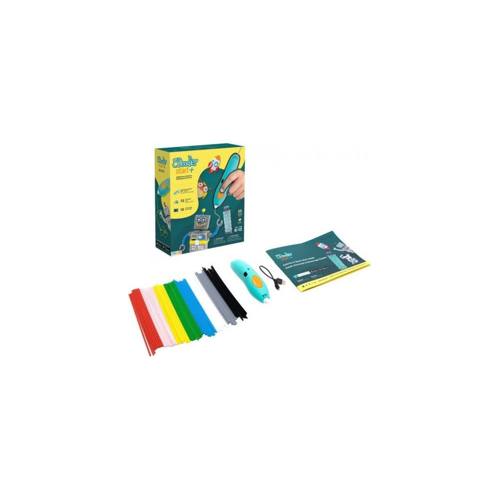 Produktbild för 3Doodler Start Plus, Komposterbar plast, 0,77 mm, Fused Fila...