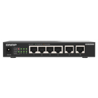 Produktbild för QNAP QSW-2104-2T-R2 - switch - 6 portar - ohanterad