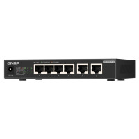 Produktbild för QNAP QSW-2104-2T-R2 - switch - 6 portar - ohanterad