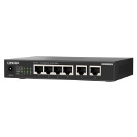 Produktbild för QNAP QSW-2104-2T-R2 - switch - 6 portar - ohanterad