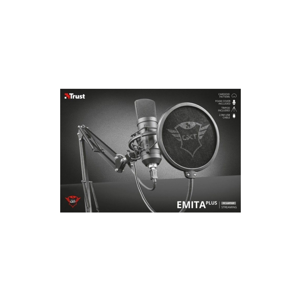 Produktbild för Trust Gaming GXT 252+ Emita Plus - mikrofon