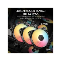 Produktbild för CORSAIR RS120-R - lådfläkt - omvänt