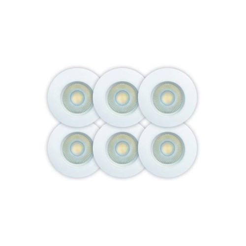 Scan Products  D.T. Sabina low profile CCT downlight 6-pack ISO Mat Vit 560–590...
