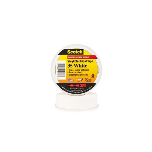 3M 3M 35-WHITE-3/4, Blåsa, UL, CSA, RoHS 2011/65/EU, 20,1 m, 0,...