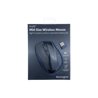 Produktbild för Kensington Pro Fit Mid-Size - mus - 2.4 GHz - svart