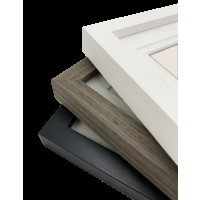 Produktbild för Focus Dahlia White 30x40/PP 20x30