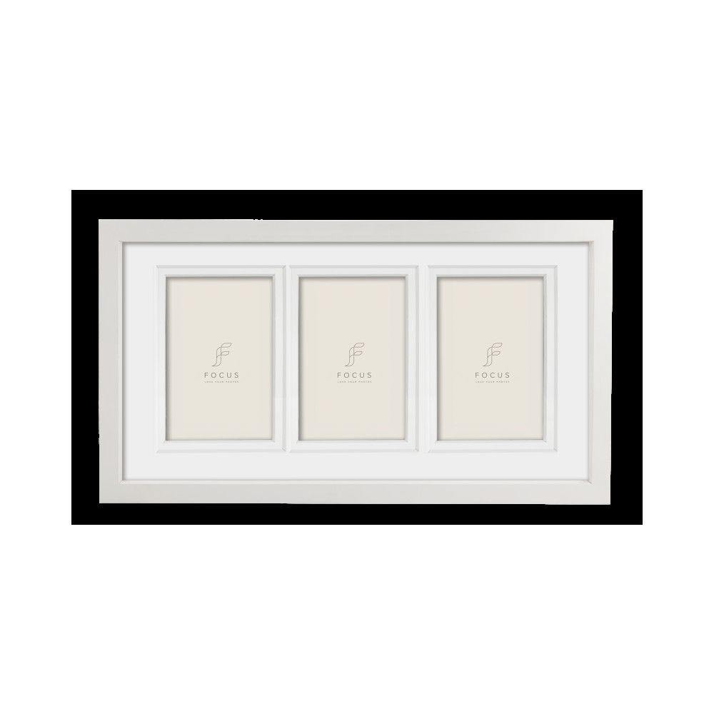Produktbild för Focus Dahlia White 24x49/PP Collage 3*13x18