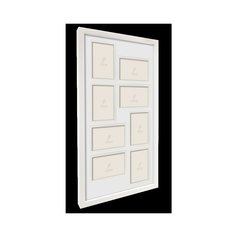 Produktbild för Focus Dahlia White 32x64/PP collage 8*10x15