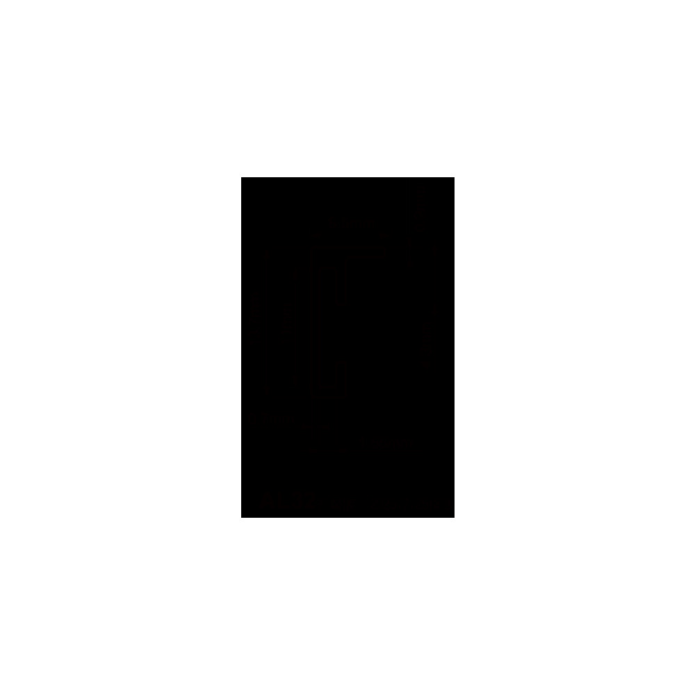 Produktbild för Focus Aster Oval Black 19,6x24,6/PP 13x18