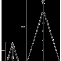 Produktbild för SmallRig 5478 Portable Photo Carbon Fiber Tripod