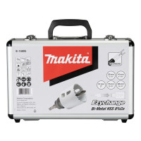 Produktbild för Makita EZYCHANGE hålsågssats - för trä, metall, plast, aluminum, rostfritt stål, icke-järnhaltig metall, mild steel - 7 delar