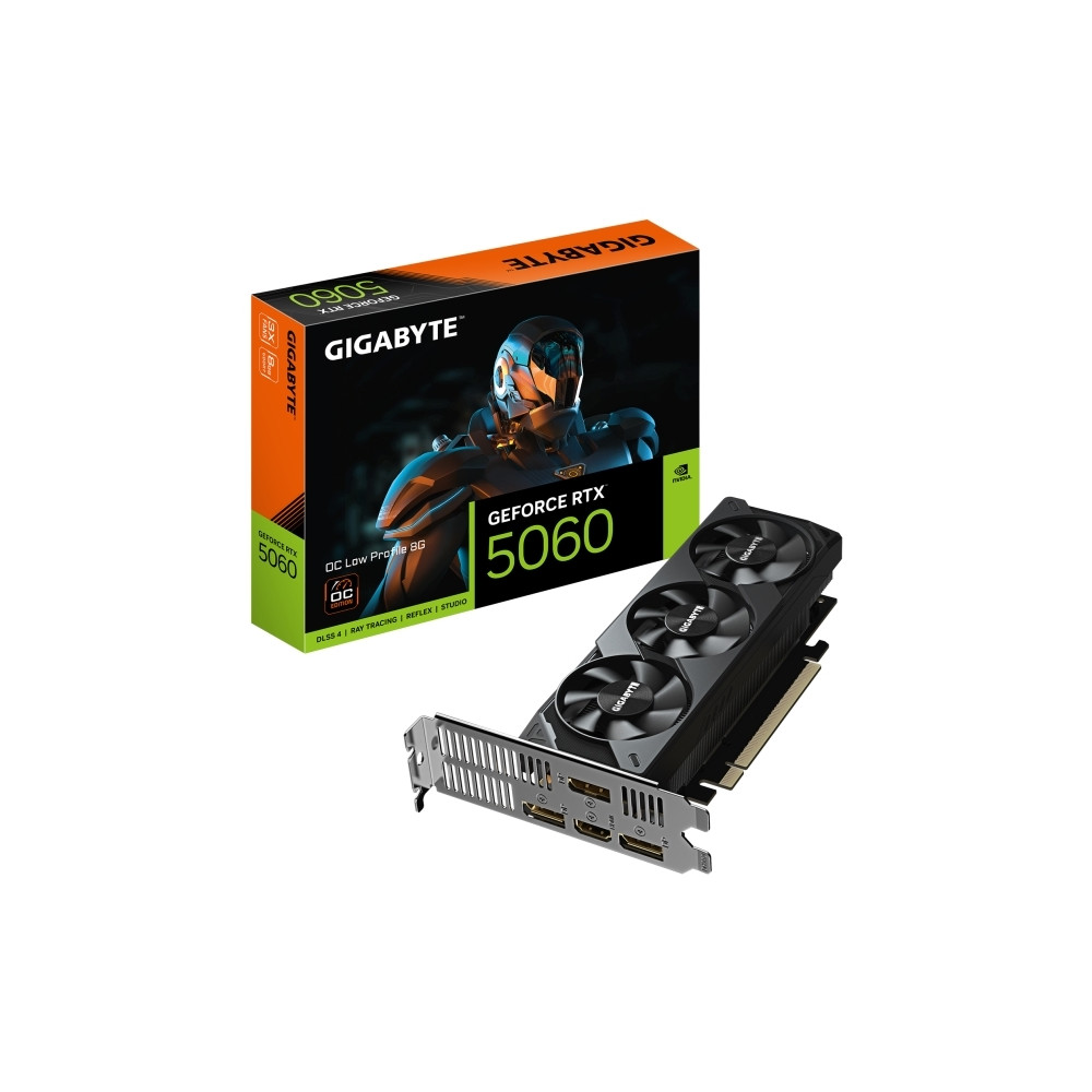 Produktbild för Gigabyte GeForce RTX 5060 OC 8G - grafikkort - GeForce RTX 5060 - 8 GB