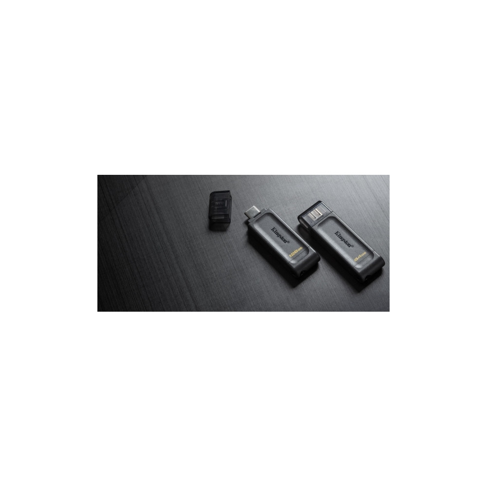 Produktbild för Kingston DataTraveler 70 - USB flash-enhet - 128 GB