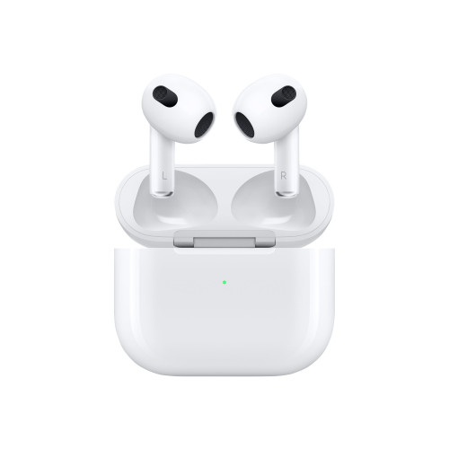 Apple AirPods with Lightning Charging Case 3:e generationen - True wireless-hörlurar med mikrofon - In-Ear