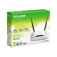 Produktbild för TP-Link TL-WR841N 300Mbps Wireless N Router - trådlös router - Wi-Fi - skrivbordsmodell