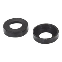 Produktbild för Intellinet Cage Nut Set, 20 Pack - M6 Nuts, Bolts and Washers, Suitable for Network Cabinets/Server Racks, Plastic Storage Jar, Lifetime Warranty - skruvar, muttrar och mellanläggsbrickor för rack