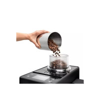 Produktbild för De'Longhi Rivelia EXAM440.35.B - automatisk kaffekokare med mjölkskummare - 19 bar - onyx
