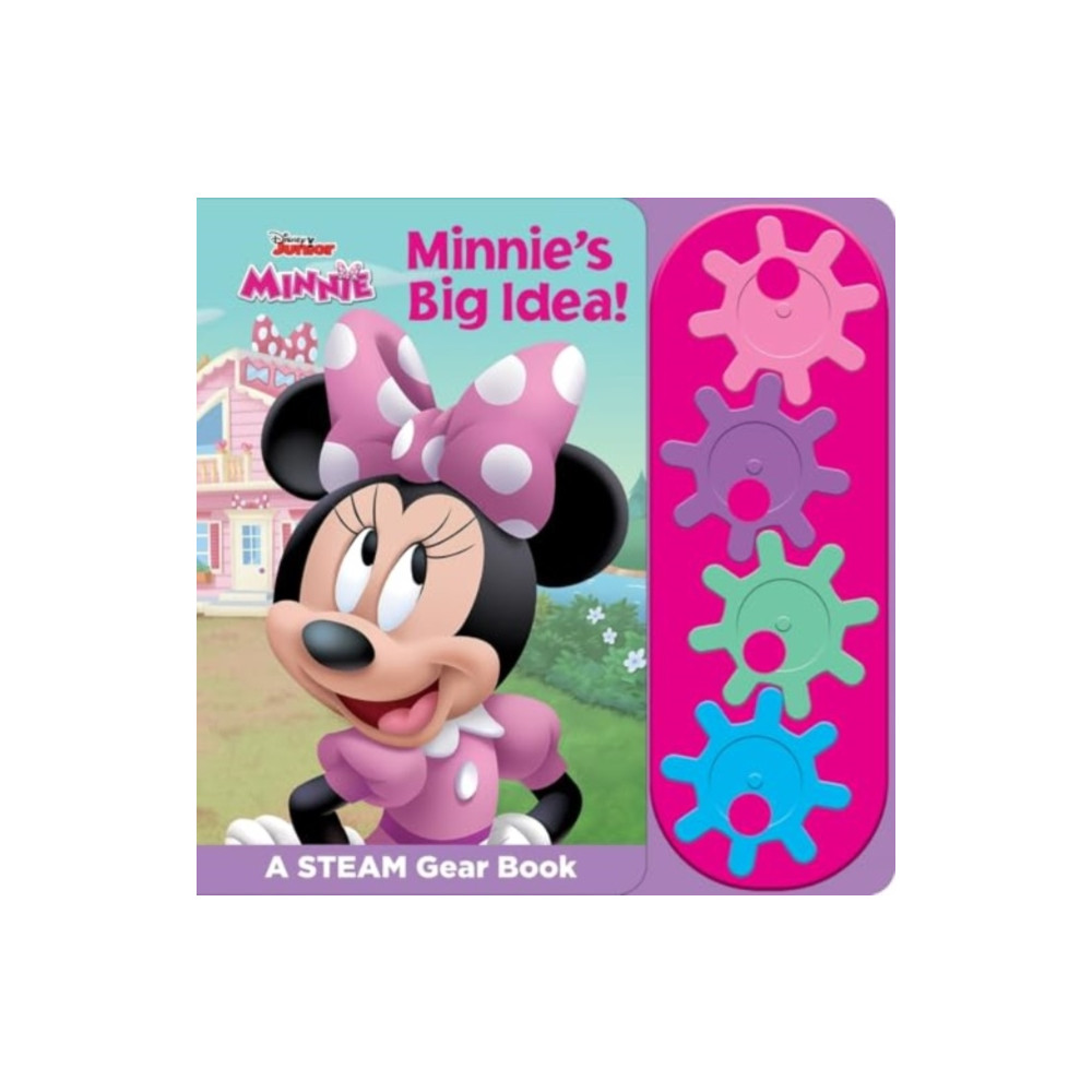 Produktbild för Disney Junior Minnie: Minnie's Big Idea! A STEAM Gear Book (bok, board book, eng)