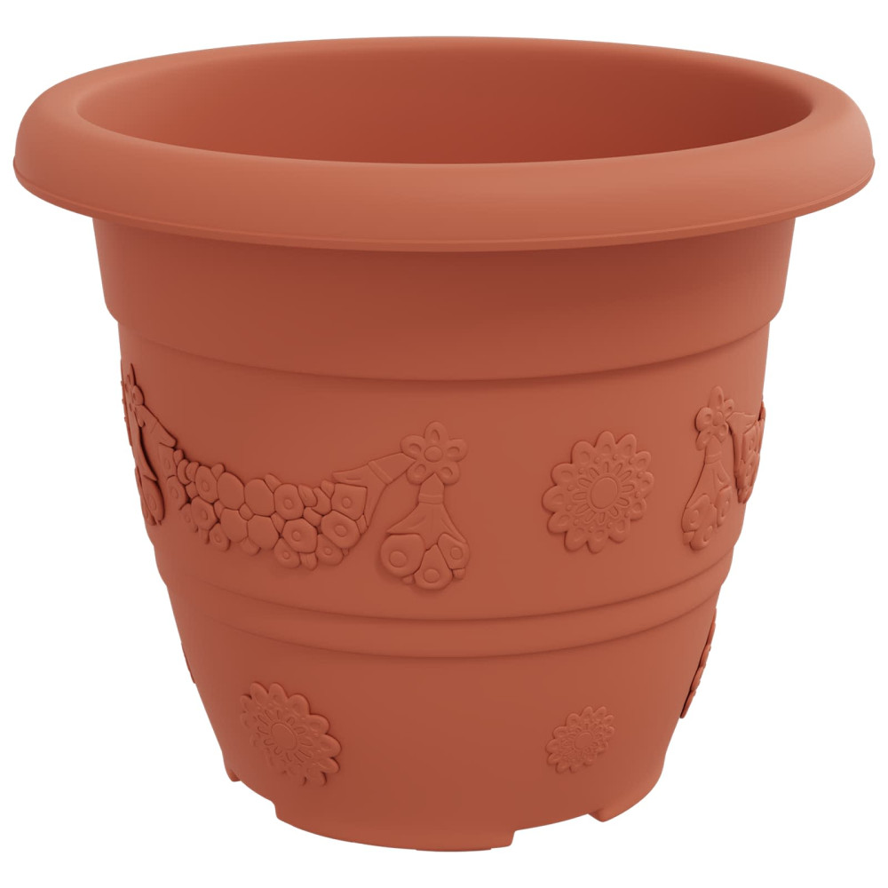Produktbild för Växtkrukor 6 pcs Murgrön Ø 26 x 21,5 cm Plast