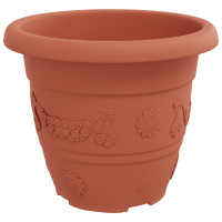 Produktbild för Växtkrukor 6 pcs Murgrön Ø 26 x 21,5 cm Plast
