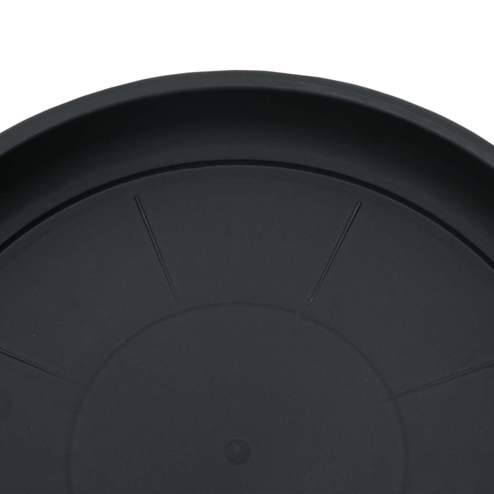 Produktbild för Växtkrukor 24 pcs Svart Ø 26 x 21,5 cm Plast