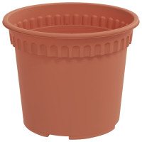 Produktbild för Rund Blomkruka 6 pcs Murgrön Ø 12,5 x 10 cm Plast