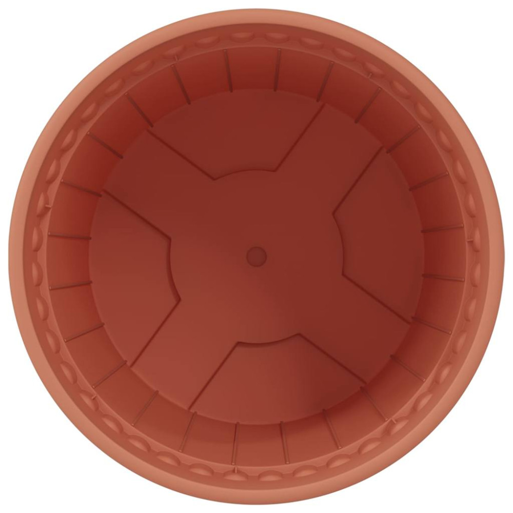 Produktbild för Rund Blomkruka 24 pcs Murgrön Ø 17 x 14 cm Plast