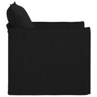 Produktbild för Soffa Svart 75 x 82 x 85 cm tyg