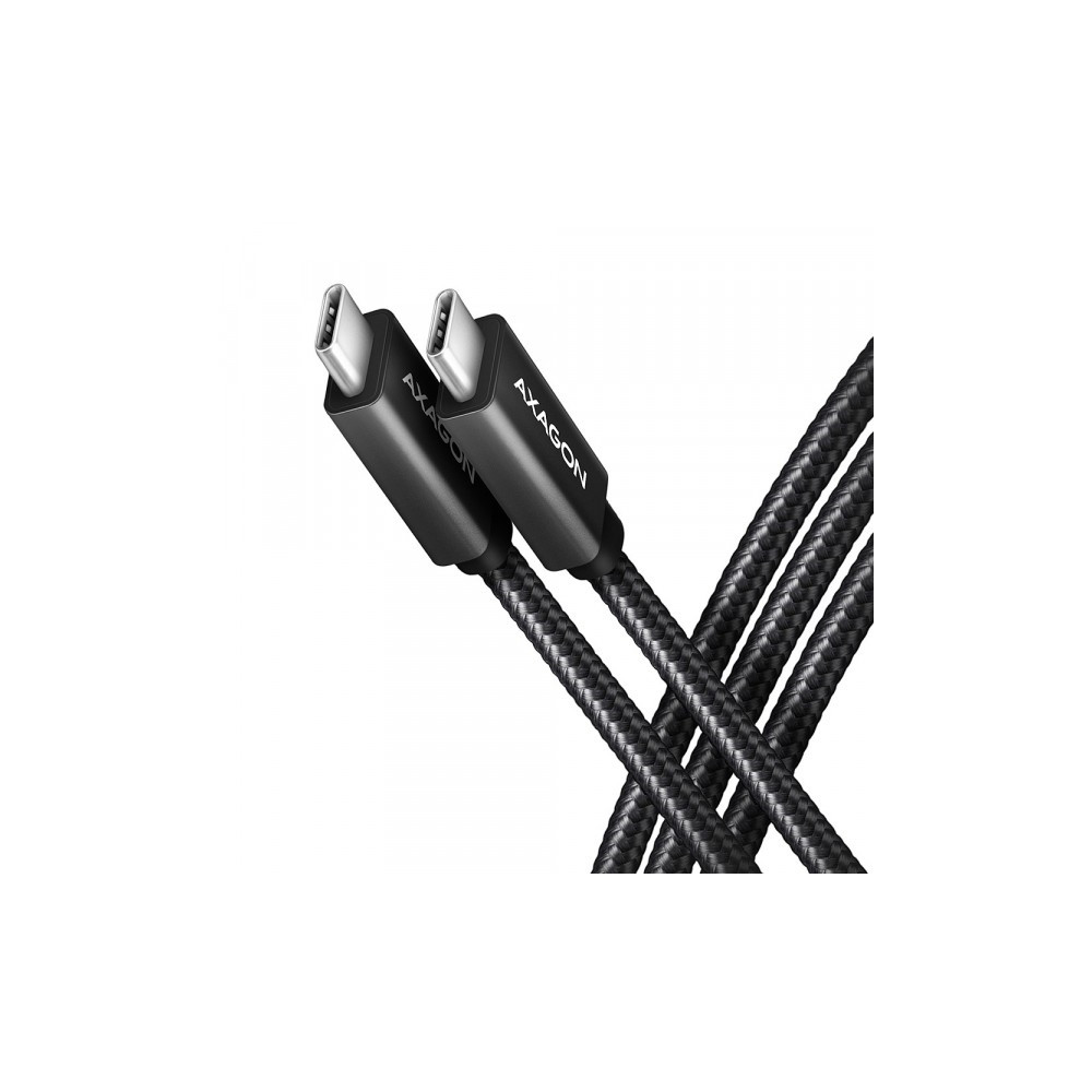 Produktbild för AXAGON BUCM32-CM10AB - USB typ C-kabel - 24 pin USB-C till 24 pin USB-C - 1 m