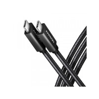 Produktbild för AXAGON BUCM32-CM10AB - USB typ C-kabel - 24 pin USB-C till 24 pin USB-C - 1 m