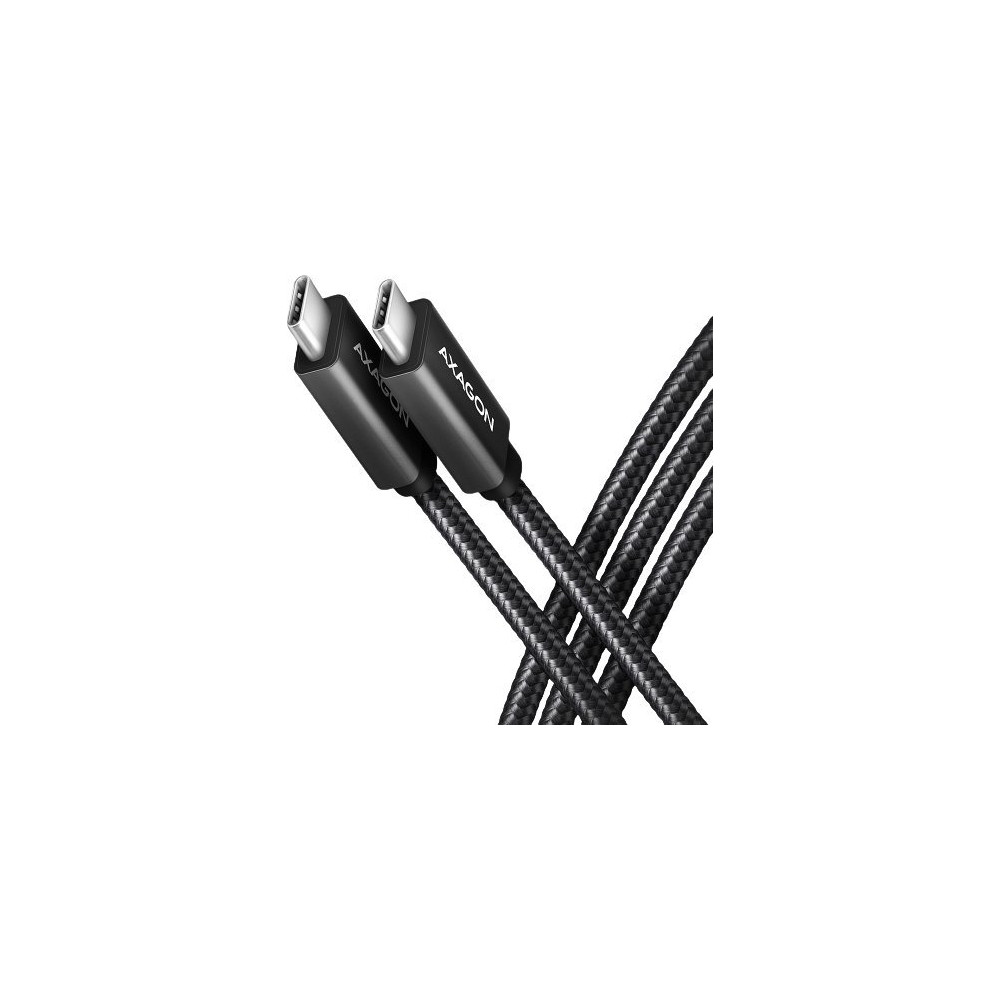 Produktbild för AXAGON BUCM32-CM10AB - USB typ C-kabel - 24 pin USB-C till 24 pin USB-C - 1 m