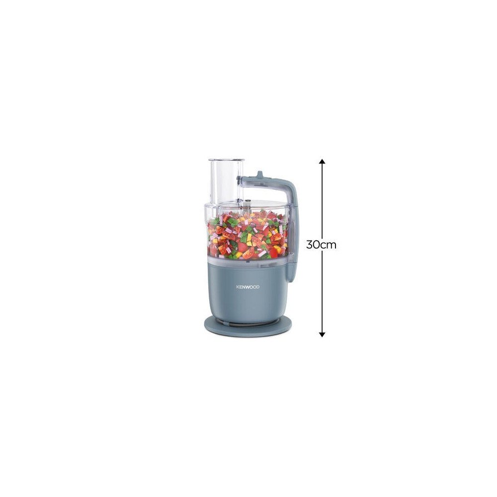 Produktbild för Kenwood Multipro Go FDP22.130GY - matberedare - 650 W - stormblå