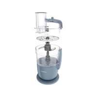 Produktbild för Kenwood Multipro Go FDP22.130GY - matberedare - 650 W - stormblå