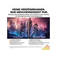 Produktbild för OMEN by HP 24 - LED-skärm - Full HD (1080p) - 24"
