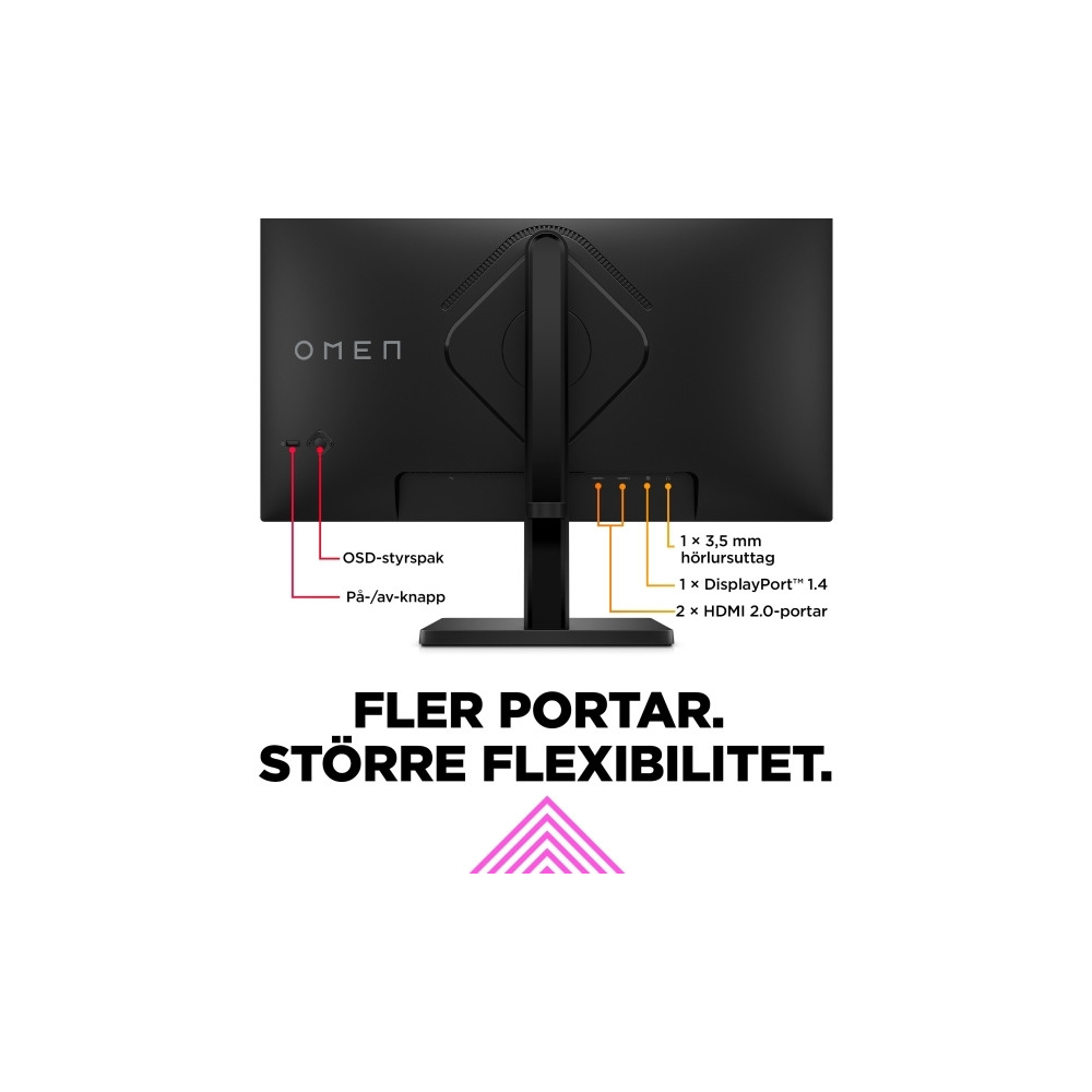 Produktbild för OMEN by HP 24 - LED-skärm - Full HD (1080p) - 24"