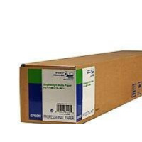 Produktbild för Epson Singleweight Matte - papper - matt - 1 rulle (rullar) - Rulle A1 (61 cm x 40 m) - 120 g/m²