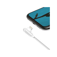 Produktbild för SBS TECABLE90LIGK, 1 m, Lightning, USB A, Hanstik, Hanstik,...