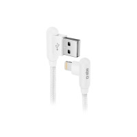 Produktbild för SBS TECABLE90LIGK, 1 m, Lightning, USB A, Hanstik, Hanstik,...