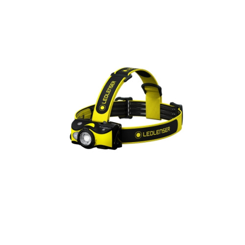 Led Lenser Ledlenser iH-Series iH9R - huvudficklampa - LED - gul