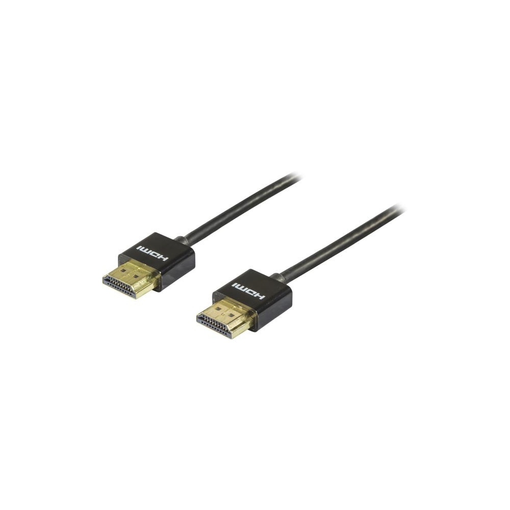 Produktbild för DELTACO HDMI-kabel med Ethernet - 1 m