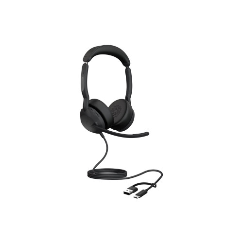 GN Audio Jabra Evolve2 50 UC Stereo - headset - USB-C, USB-A